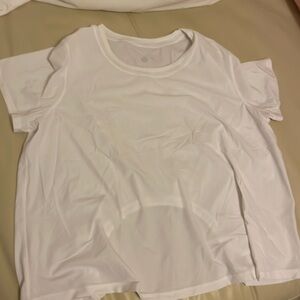 Lulu lemon white top size medium